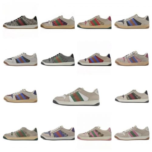 Gucci Tennis 1977 Low Top Sneakers Multicolor