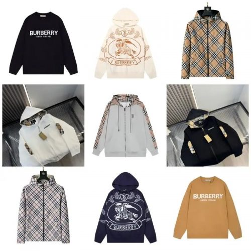 Burberry Check and Logo Casual Apparel Collection Multicolor