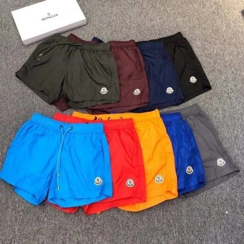Moncler Swim Trunks Casual Nylon Shorts Multicolor