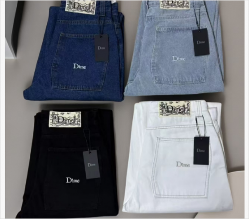 Dime Classic Denim Pants Streetwear Jeans Multicolor