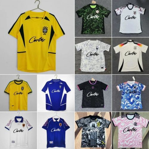 Corteiz Corteiz Football Jersey Graphic Streetwear Soccer Jersey Multicolor