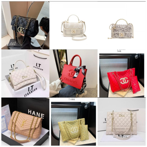 Chanel Quilted Chain Shoulder Bag Elegant Leather Tote Red