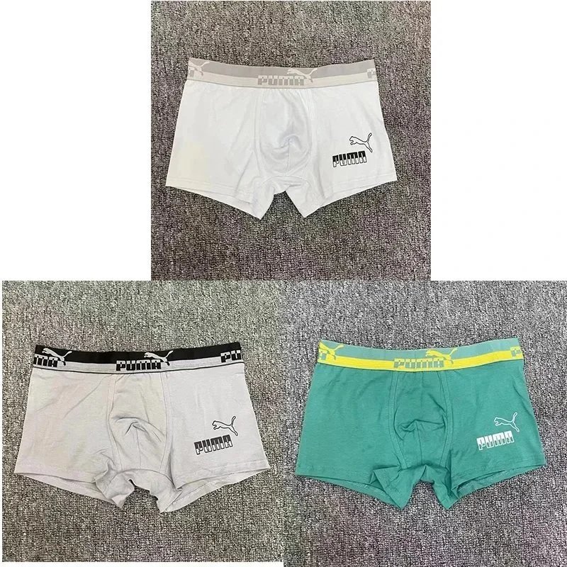 PUMA 白+灰+绿 礼盒装 PUMA 白+灰+绿 礼盒装