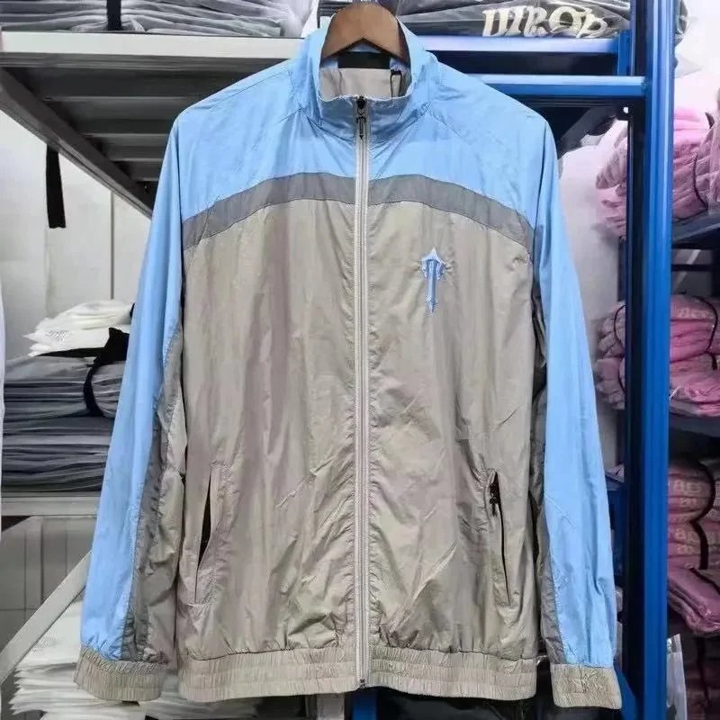 3105蓝卡其外套 3105蓝卡其外套