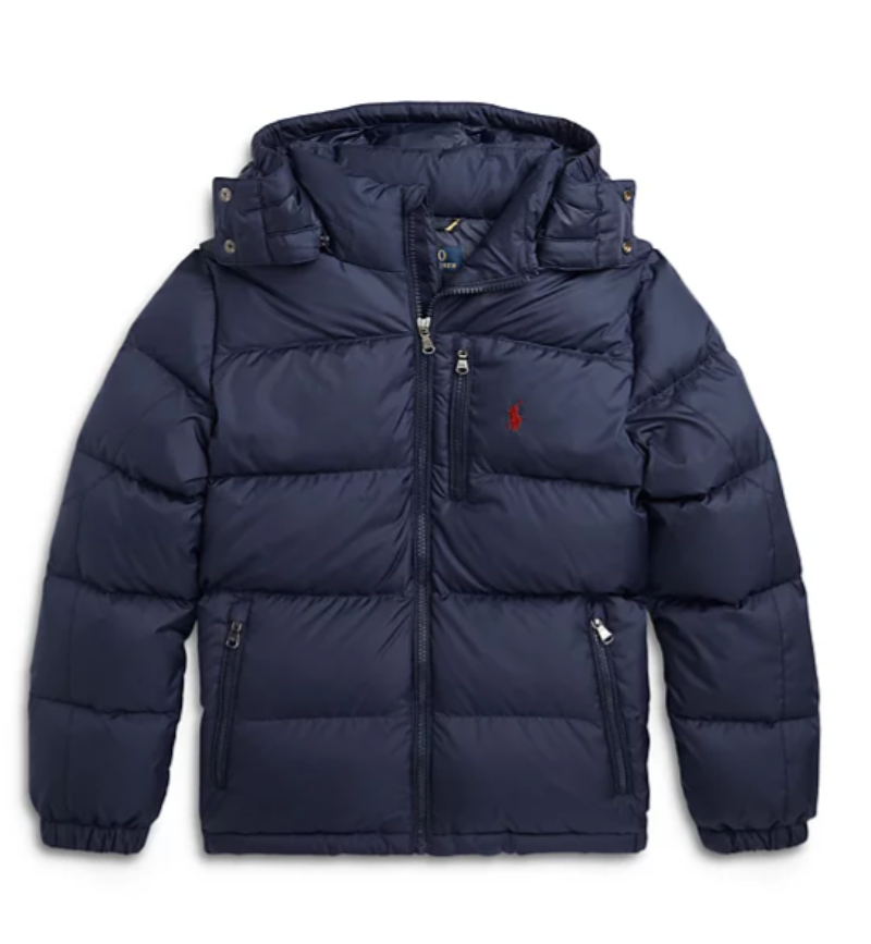 Ralph Lauren最高品质<90%白绒-藏青色