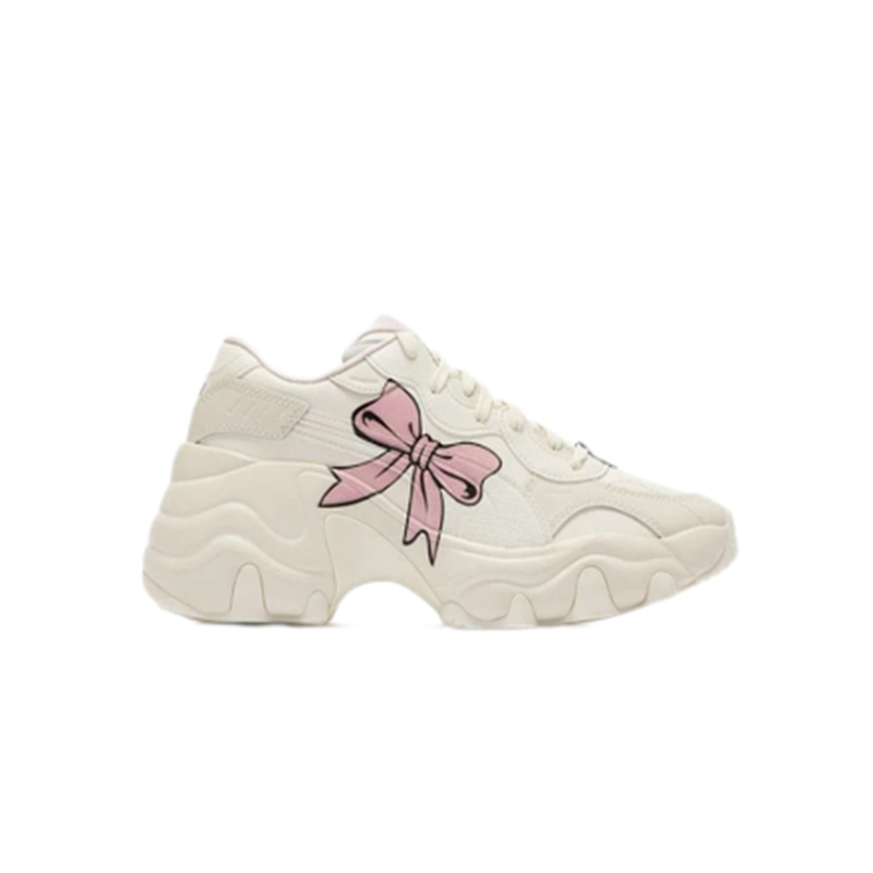 Cream Pink Red