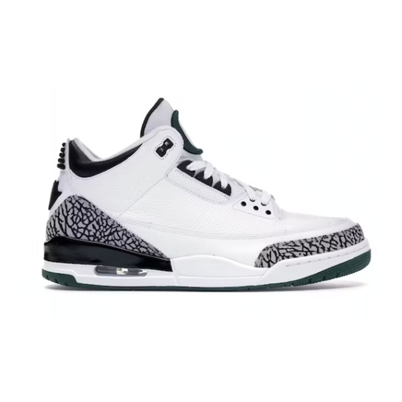 Nike Air Jordan 3 Retro White Cement Basketball Shoes White