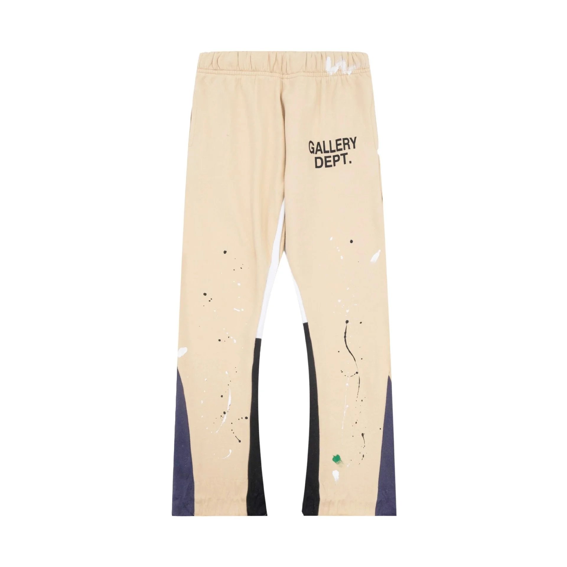 Gallery Dept. Paint Splatter Sweatpants Casual Beige