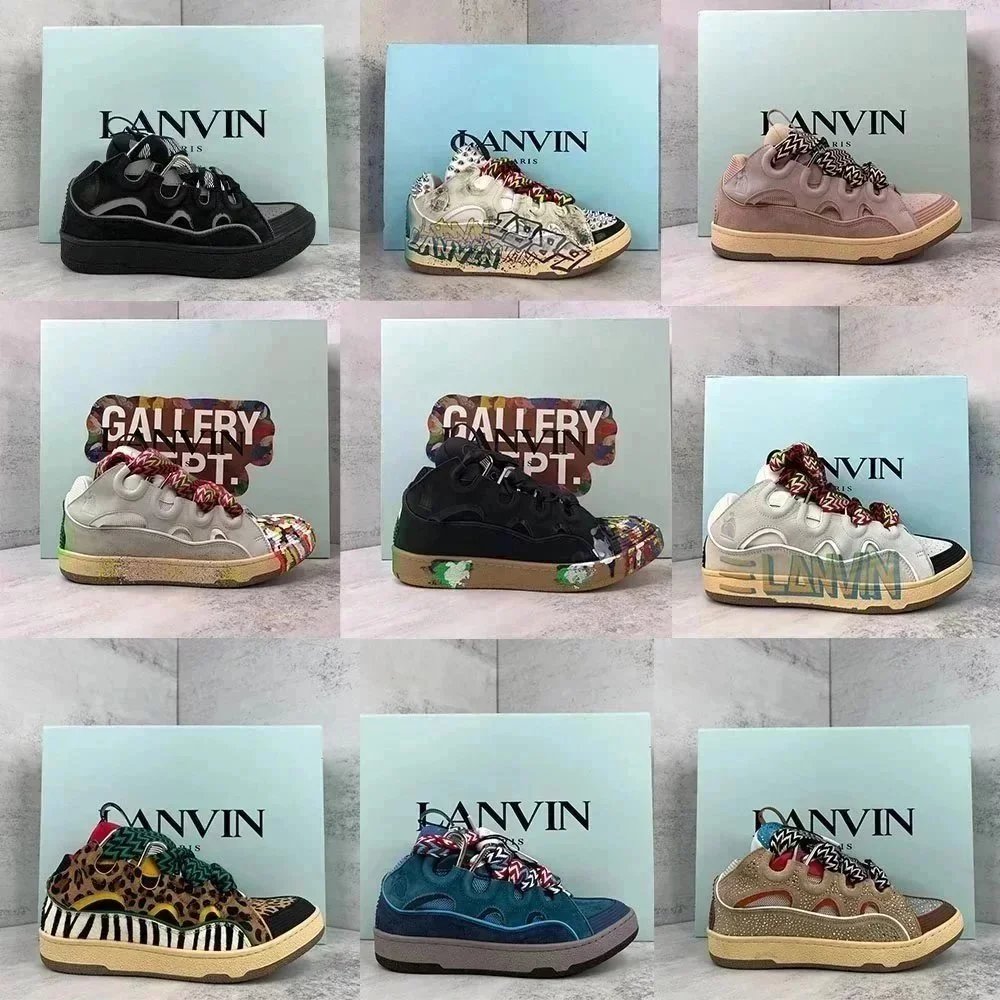 Lanvin Bumper Sneakers Casual Shoes Multicolor