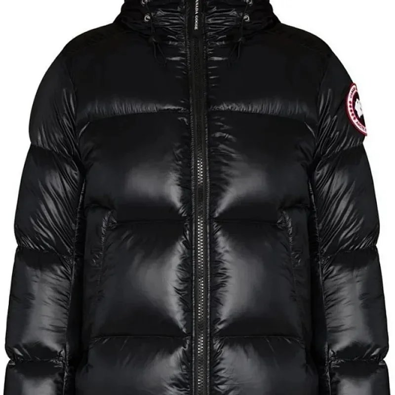 Canada goose亮黑色-红色袖标 Canada goose亮黑色-红色袖标